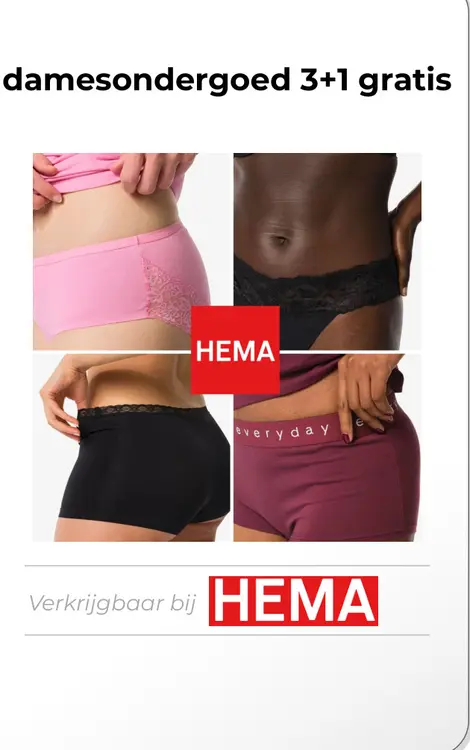 Aanbieding: damesondergoed