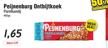 Aanbieding: Peijnenburg Ontbijtkoek Parelkandij