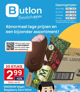 Aanbieding: Vegan Raspberry Swirl