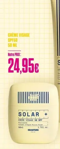 Offre: Crème visage