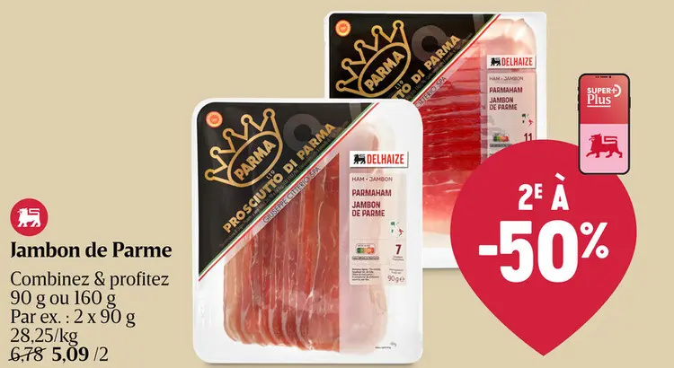 Offre: Jambon de Parme