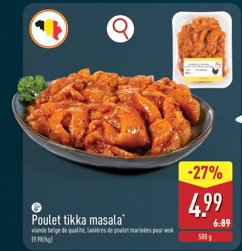 Offre: Poulet tikka masala