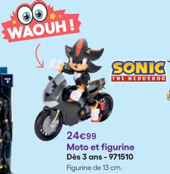 Offre: Moto et figurine