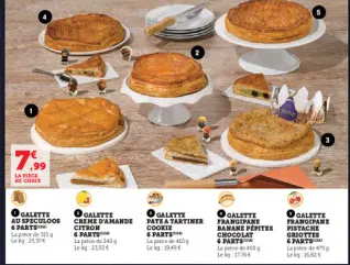 Offre: Galette au speculoos