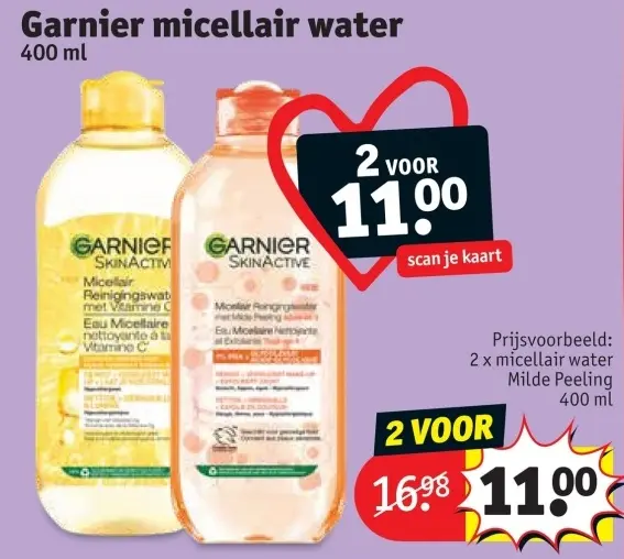 Aanbieding: micellair water