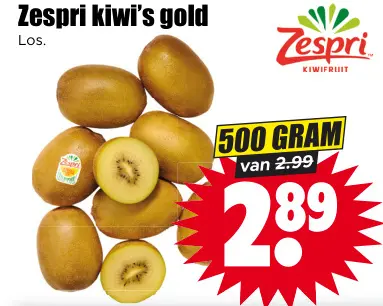 Aanbieding: Zespri kiwi's gold