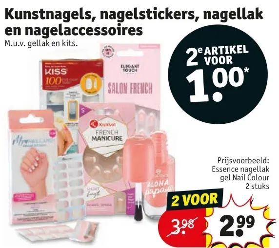 Aanbieding: Kunstnagels, nagelstickers, nagellak en nagelaccessoires