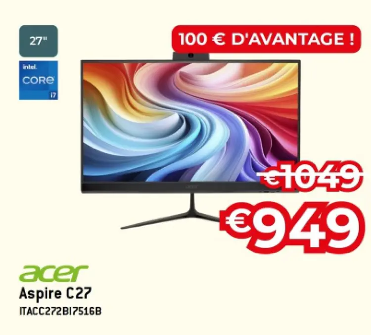 Offre: Aspire C27