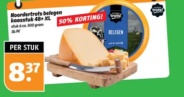 Aanbieding: Noordertrots belegen kaasstuk 48+ XL