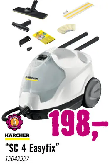 Aanbieding: Stoomreiniger SC 4 EasyFix