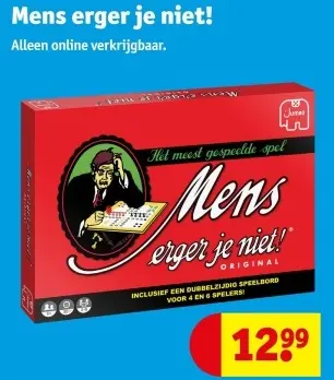 Aanbieding: Mens erger je niet!