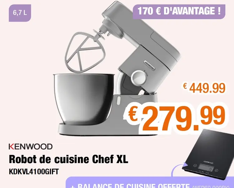 Offre: Robot de cuisine Chef XL