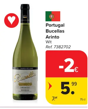 Promotie: Bucellas Arinto