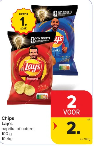 Promotie: Chips