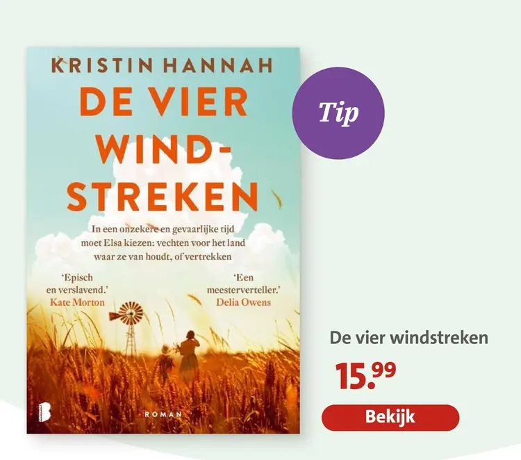 Aanbieding: De vier windstreken