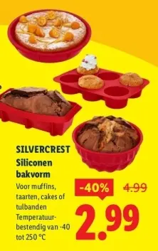 Aanbieding: Siliconen bakvorm