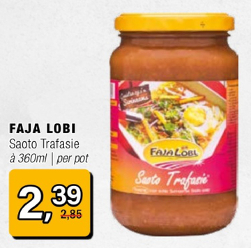 Aanbieding: FAJA LOBI Saoto Trafasie