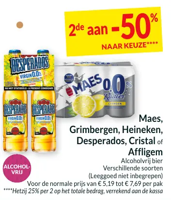 Promotie: Diverse bieren