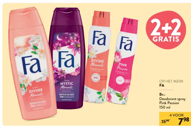 Promotie: Deodorant spray Pink Passion