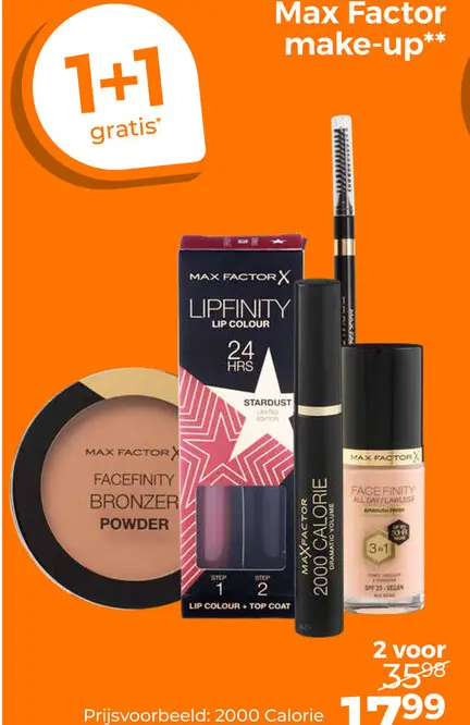 Aanbieding: Max Factor make-up