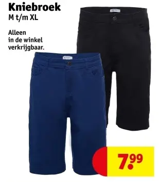 Aanbieding: Kniebroek