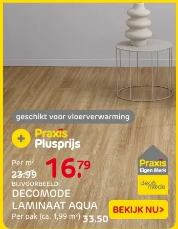 Aanbieding: Decomode laminaat aqua