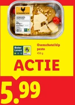 Aanbieding: Ovenschotel kip pesto