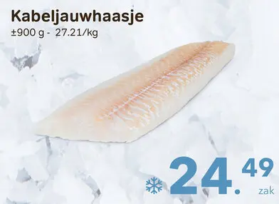 Promotie: Kabeljauwhaasje