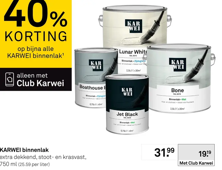 Aanbieding: KARWEI binnenlak