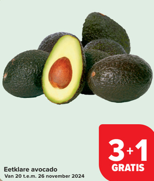 Aanbieding: Eetklare avocado