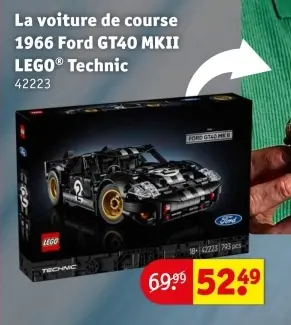 Offre: La voiture de course 1966 Ford GT40 MKII