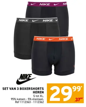 Aanbieding: Set van 3 boxershorts heren