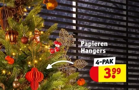 Aanbieding: Papieren Hangers