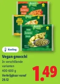 Aanbieding: Vegan gnocchi