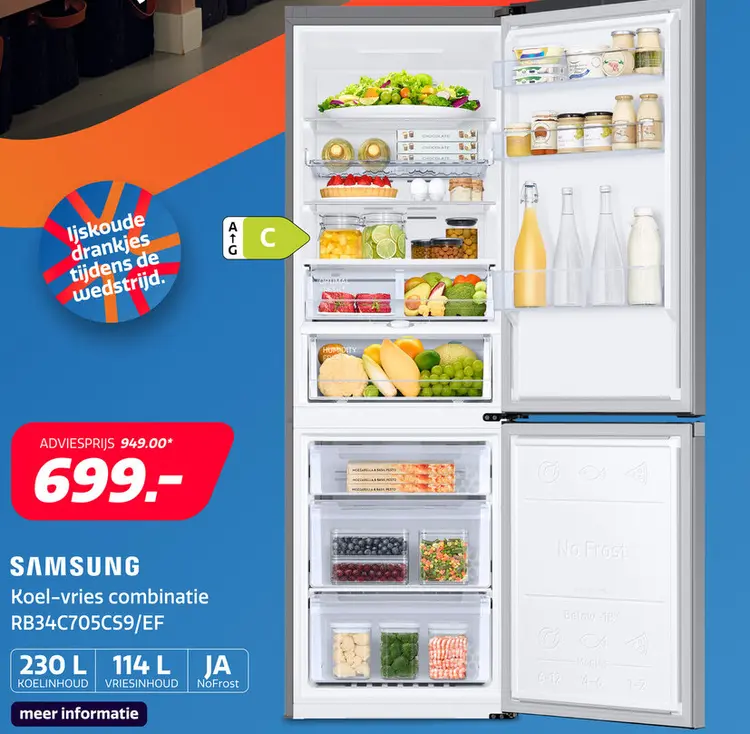 Aanbieding: Samsung RB34C705CS9/EF