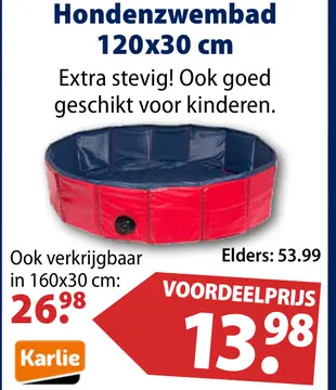 Aanbieding: Hondenzwembad