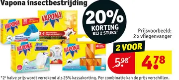 Aanbieding: Vapona insectbestrijding