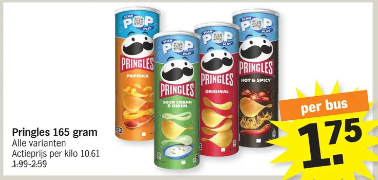 Promotie: Pringles