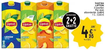 Aanbieding: Iced tea
