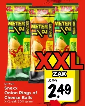 Snexx Onion Rings of Cheese Balls