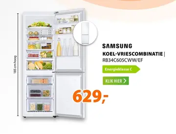 Aanbieding: Samsung RB34C605CWW/EF