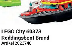 Aanbieding: LEGO City 60373 Reddingsboot Brand