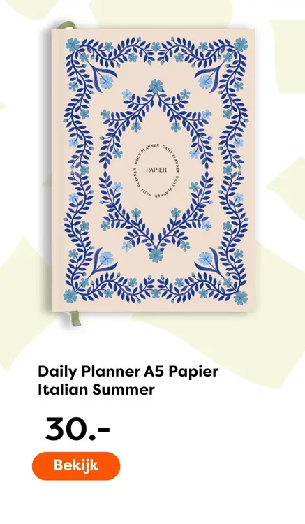 Aanbieding: Daily Planner A5