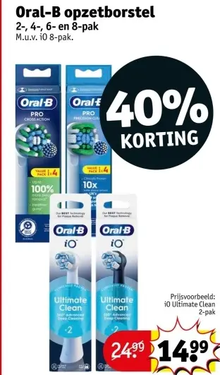 Promotie: Oral-B opzetborstel