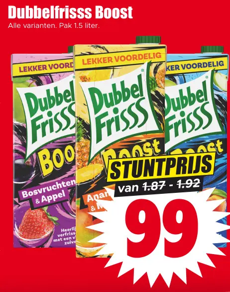 Aanbieding: DubbelFrisss Boost