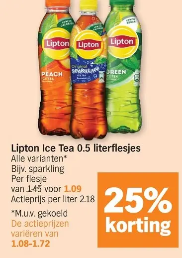 Promotie: Ice Tea