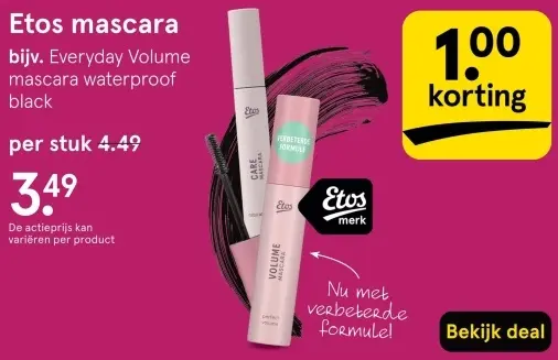 Aanbieding: Mascara