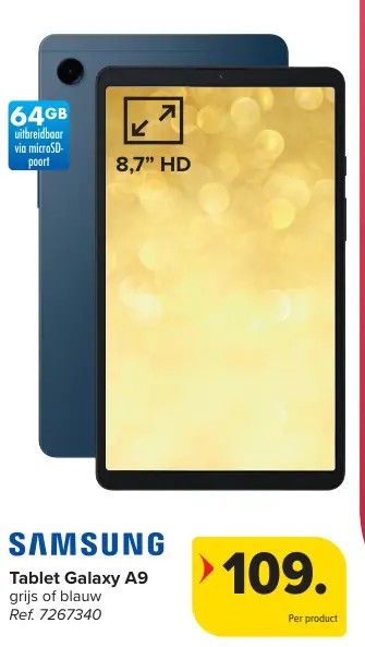 Aanbieding: Tablet Galaxy A9