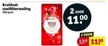 Aanbieding: Kruidvat snelfiltermaling