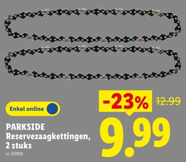 Promotie: PARKSIDE Reservezaagkettingen